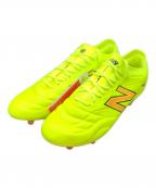NEW BALANCEニューバランス）の古着「NEW BALANCE　サッカースパイク」｜イエロー