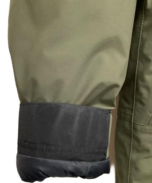 THE NORTH FACE（ザ ノース フェイス）THE NORTH FACE (ザ ノース フェイス) ダウンジャケット カーキ×ブラック サイズ:Mの古着・服飾アイテム