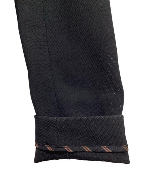 allureville（アルアバイル）allureville (アルアバイル) レノクロスダブルコンパクトジャケット ブラック サイズ:1の古着・服飾アイテム