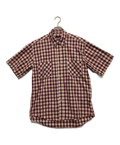 BUDWEISER（バドワイザー）BUDWEISER (バドワイザー) 半袖シャツ ベージュ サイズ:Lの古着・服飾アイテム