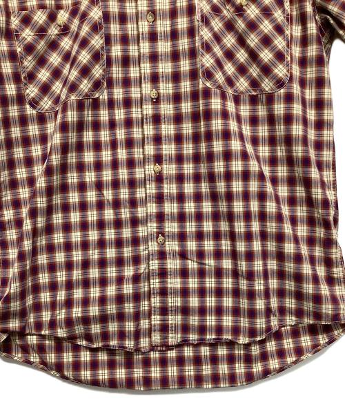 BUDWEISER（バドワイザー）BUDWEISER (バドワイザー) 半袖シャツ ベージュ サイズ:Lの古着・服飾アイテム