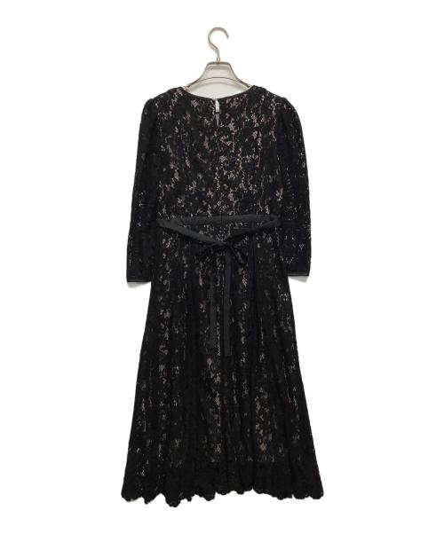 JUSGLITTY（ジャスグリッティー）JUSGLITTY (ジャスグリッティー) レースワンピース ブラックの古着・服飾アイテム