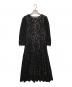 JUSGLITTY（ジャスグリッティー）の古着「レースワンピース」｜ブラック
