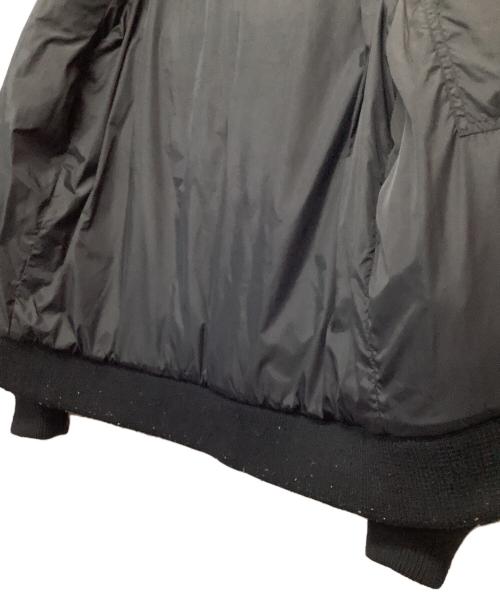 DIESEL（ディーゼル）DIESEL (ディーゼル) ボンバージャケット ブラック×レッド サイズ:Mの古着・服飾アイテム