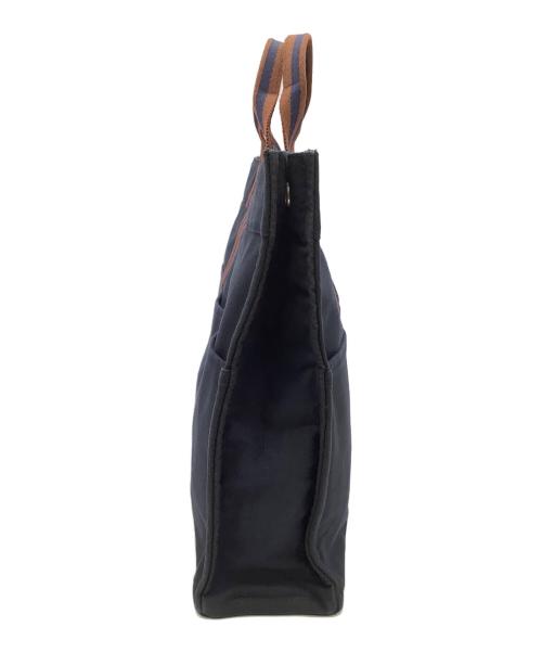 HERMES（エルメス）HERMES (エルメス) フールトゥGM ネイビー×ブラウンの古着・服飾アイテム