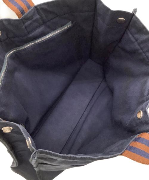 HERMES（エルメス）HERMES (エルメス) フールトゥGM ネイビー×ブラウンの古着・服飾アイテム