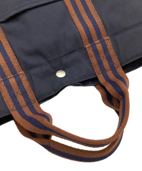 HERMES（エルメス）HERMES (エルメス) フールトゥGM ネイビー×ブラウンの古着・服飾アイテム