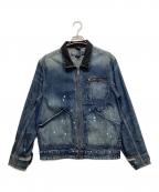 POLO RALPH LAURENポロ・ラルフローレン）の古着「デニムワークジャケット」｜インディゴ