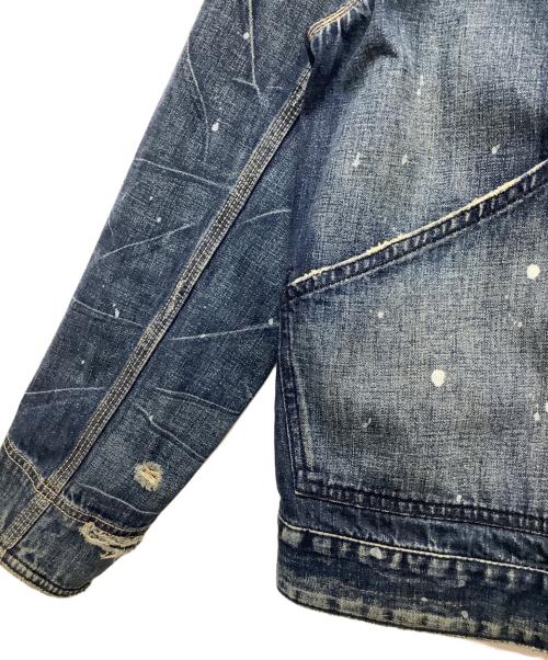 POLO RALPH LAUREN（ポロ・ラルフローレン）POLO RALPH LAUREN (ポロ・ラルフローレン) デニムワークジャケット インディゴ サイズ:Mの古着・服飾アイテム