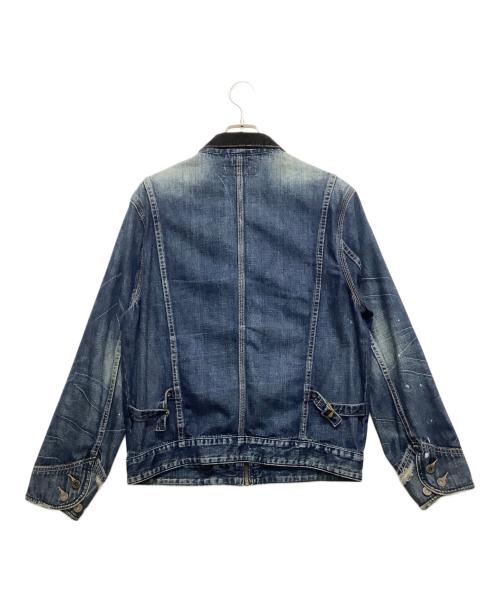 POLO RALPH LAUREN（ポロ・ラルフローレン）POLO RALPH LAUREN (ポロ・ラルフローレン) デニムワークジャケット インディゴ サイズ:Mの古着・服飾アイテム