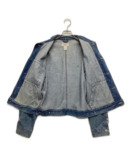 POLO RALPH LAUREN（ポロ・ラルフローレン）POLO RALPH LAUREN (ポロ・ラルフローレン) デニムジャケット ブルー サイズ:Sの古着・服飾アイテム