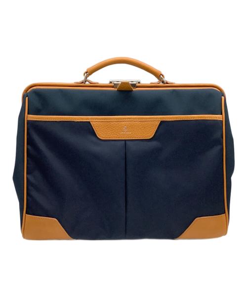 master-piece（マスターピース）master-piece (マスターピース) ショルダーバッグ ネイビー×ブラウンの古着・服飾アイテム