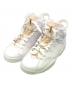 NIKE（ナイキ）の古着「NIKE Women`s Air Jordan6 Gold Hoopsハイカットスニーカー」｜ホワイト×ピンク
