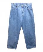 STEVEN ALANスティーブンアラン）の古着「デニムパンツ」｜スカイブルー