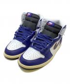NIKEナイキ）の古着「NIKE　AIR JORDAN 1 HIGH OG Rare Air 　ハイカットスニーカー」｜ブルー×ホワイト