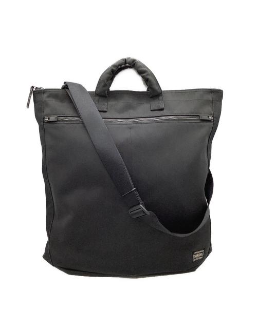 PORTER（ポーター）PORTER (ポーター) BEAUTY&YOUTH (ビューティーアンドユース) 2WAYバッグ ブラックの古着・服飾アイテム