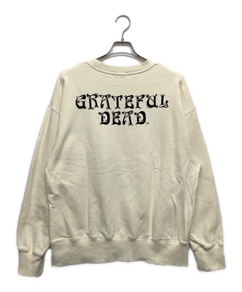 JOURNAL STANDARD relume（ジャーナルスタンダード レリューム）JOURNAL STANDARD relume (ジャーナルスタンダード レリューム) クルーネックスウェット アイボリー サイズ:Lの古着・服飾アイテム