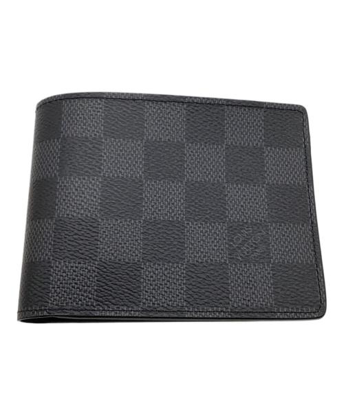 LOUIS VUITTON（ルイ ヴィトン）LOUIS VUITTON (ルイ ヴィトン) ポルトフォイユ ミュルティプル ブラックの古着・服飾アイテム