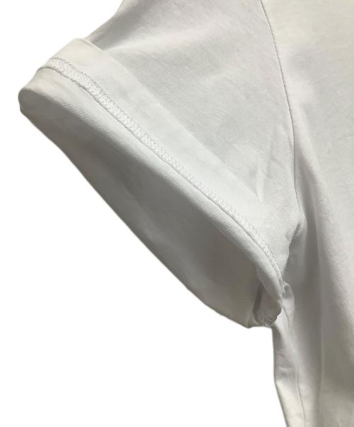 DIESEL（ディーゼル）DIESEL (ディーゼル) Tシャツ ホワイト×ブルー サイズ:Lの古着・服飾アイテム