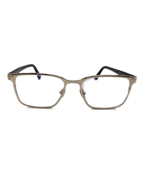 TOM FORD（トムフォード）TOM FORD (トムフォード) TOM FORD　TF5733-B　サングラス ゴールド×ブラックの古着・服飾アイテム