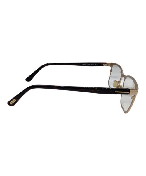 TOM FORD（トムフォード）TOM FORD (トムフォード) TOM FORD　TF5733-B　サングラス ゴールド×ブラックの古着・服飾アイテム