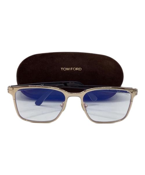 TOM FORD（トムフォード）TOM FORD (トムフォード) TOM FORD　TF5733-B　サングラス ゴールド×ブラックの古着・服飾アイテム