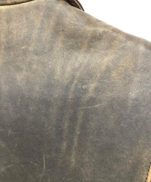 HARLEY-DAVIDSON（ハーレーダビッドソン）HARLEY-DAVIDSON (ハーレーダビッドソン) レザージャケット ブラウン サイズ:34の古着・服飾アイテム