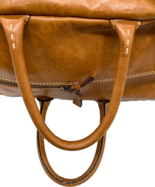 genten（ゲンテン）genten (ゲンテン) レザーショルダーバッグ ブラウンの古着・服飾アイテム