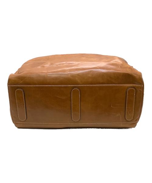 genten（ゲンテン）genten (ゲンテン) レザーショルダーバッグ ブラウンの古着・服飾アイテム