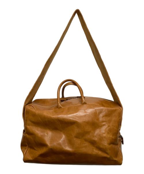 genten（ゲンテン）genten (ゲンテン) レザーショルダーバッグ ブラウンの古着・服飾アイテム