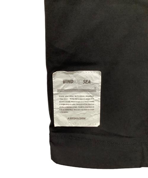 WIND AND SEA（ウィンダンシー）WIND AND SEA (ウィンダンシー) 半袖Tシャツ ブラック サイズ:Lサイズの古着・服飾アイテム