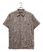 reyn spoonerレイン スプナー）の古着「半袖シャツ」｜ブラウン×グレー