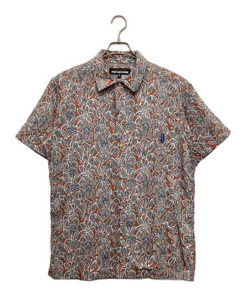 reyn spooner（レイン スプナー）reyn spooner (レイン スプナー) 半袖シャツ ブラウン×グレー サイズ:XLの古着・服飾アイテム