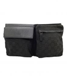 GUCCI（グッチ）の古着「ウエストバッグ」｜ブラック