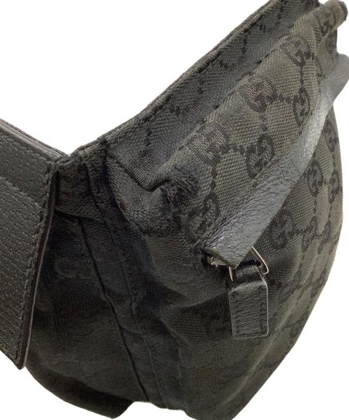 GUCCI（グッチ）GUCCI (グッチ) ウエストバッグ ブラックの古着・服飾アイテム