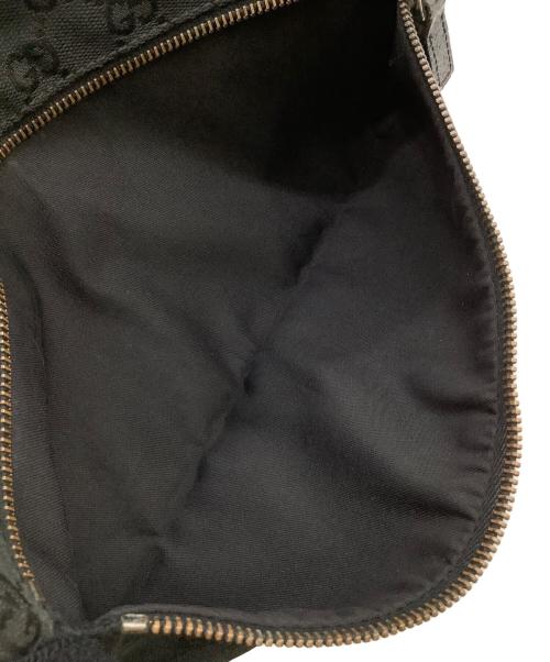 GUCCI（グッチ）GUCCI (グッチ) ウエストバッグ ブラックの古着・服飾アイテム