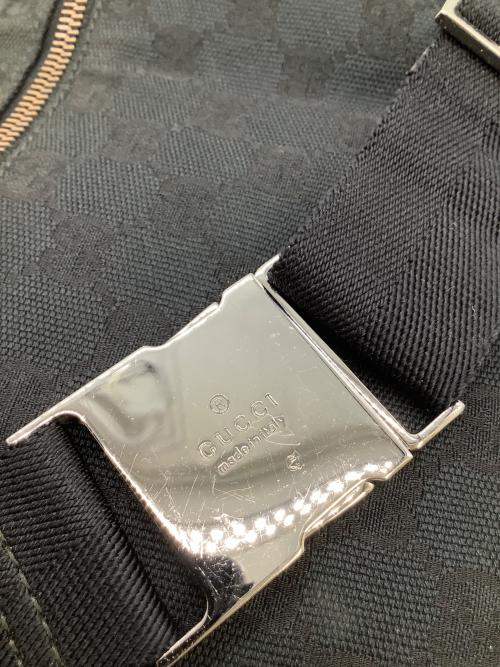 GUCCI（グッチ）GUCCI (グッチ) ウエストバッグ ブラックの古着・服飾アイテム