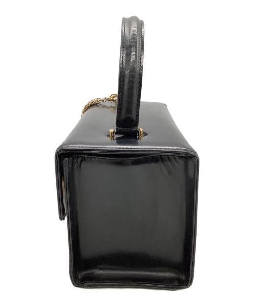 GIANNI VERSACE（ジャンニ・ヴェルサーチ）GIANNI VERSACE (ジャンニ・ヴェルサーチ) ハンドバッグ ブラックの古着・服飾アイテム