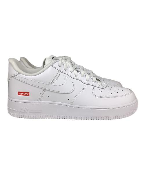 NIKE（ナイキ）NIKE (ナイキ) SUPREME (シュプリーム) NIKE×Supreme　AIR FORCE1（エアフォース1）ローカットスニーカー ホワイト サイズ:28.5㎝の古着・服飾アイテム