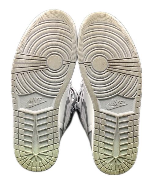 NIKE（ナイキ）NIKE (ナイキ) NIKE　Air Jordan 1 High OG　　ﾛｰｶｯﾄｽﾆｰｶｰ　　　　　　　　　　　　　　　ハイカットスニーカー ホワイト×グレー サイズ:29㎝の古着・服飾アイテム