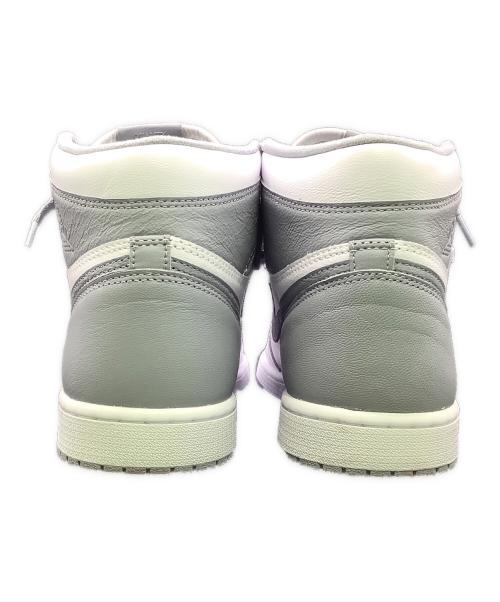NIKE（ナイキ）NIKE (ナイキ) NIKE　Air Jordan 1 High OG　　ﾛｰｶｯﾄｽﾆｰｶｰ　　　　　　　　　　　　　　　ハイカットスニーカー ホワイト×グレー サイズ:29㎝の古着・服飾アイテム