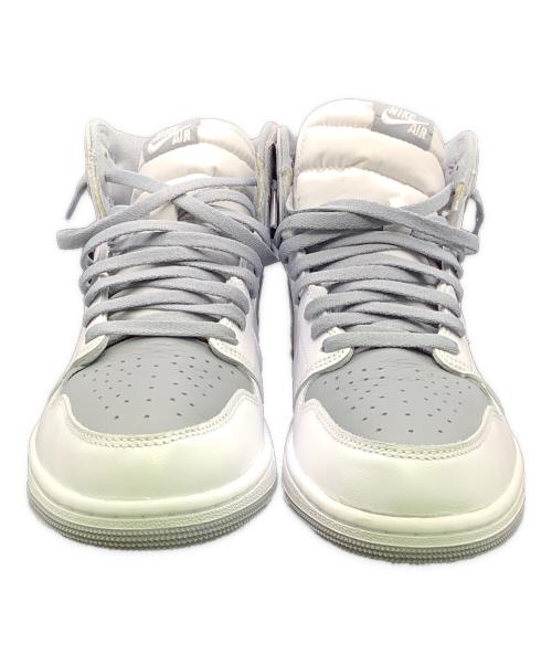 NIKE（ナイキ）NIKE (ナイキ) NIKE　Air Jordan 1 High OG　　ﾛｰｶｯﾄｽﾆｰｶｰ　　　　　　　　　　　　　　　ハイカットスニーカー ホワイト×グレー サイズ:29㎝の古着・服飾アイテム