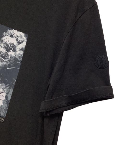 MONCLER（モンクレール）MONCLER (モンクレール) 半袖カットソー ブラック サイズ:XLサイズの古着・服飾アイテム