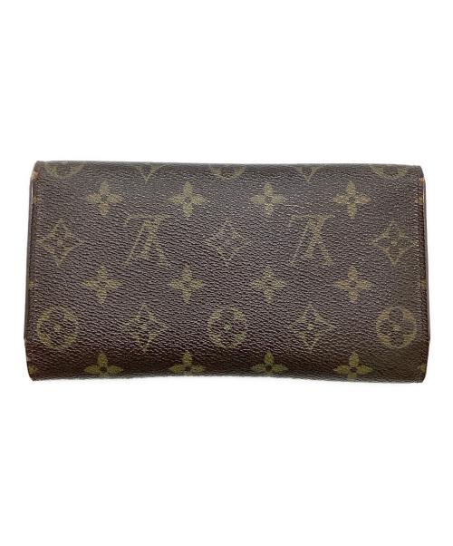 LOUIS VUITTON（ルイ ヴィトン）LOUIS VUITTON (ルイ ヴィトン) 長財布 ダークブラウンの古着・服飾アイテム