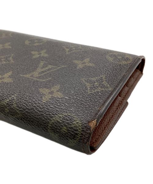 LOUIS VUITTON（ルイ ヴィトン）LOUIS VUITTON (ルイ ヴィトン) 長財布 ダークブラウンの古着・服飾アイテム