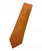 HERMESエルメス）の古着「ネクタイ」｜オレンジ