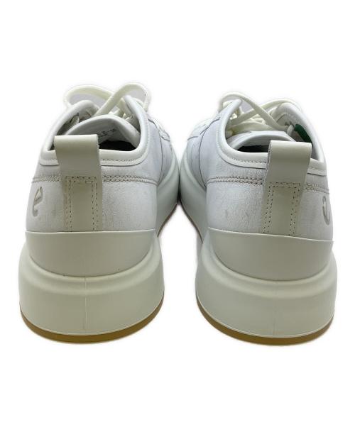 ECCO（エコー）ECCO (エコー) ECCO　street ace　ﾛｰｶｯﾄｽﾆｰｶｰ ホワイト サイズ:24.5cmの古着・服飾アイテム