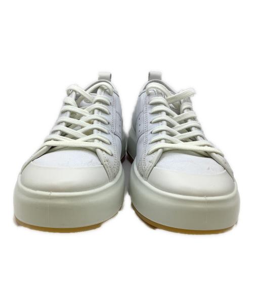 ECCO（エコー）ECCO (エコー) ECCO　street ace　ﾛｰｶｯﾄｽﾆｰｶｰ ホワイト サイズ:24.5cmの古着・服飾アイテム