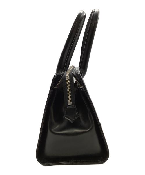 Vivienne Westwood（ヴィヴィアンウエストウッド）Vivienne Westwood (ヴィヴィアンウエストウッド) オーブレザーハンドバッグ ブラックの古着・服飾アイテム
