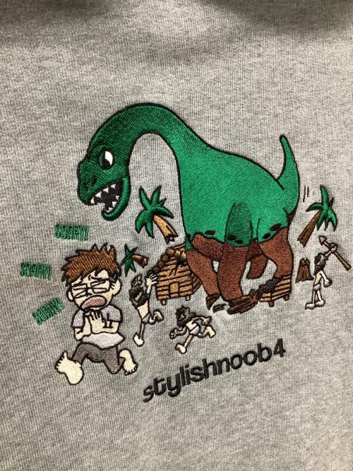 VAULTROOM（ボルトルーム）VAULTROOM (ボルトルーム) プルオーバーパーカー グレー サイズ:Lの古着・服飾アイテム